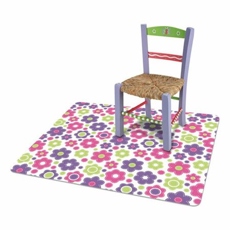 STANDALONE 35 x 40 in. Fashion Chair Mat, Mult Color ST1922967